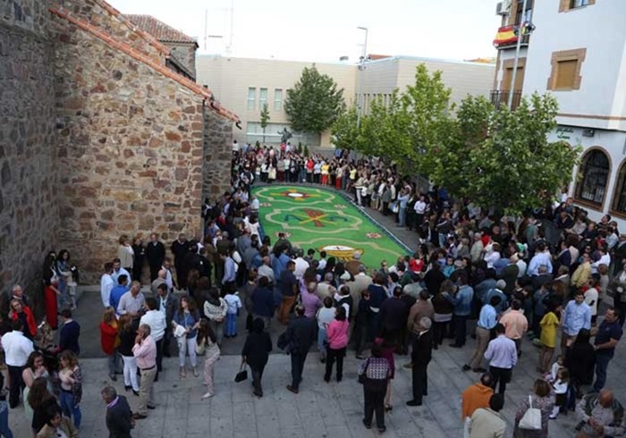 Corpus Porzuna, alfombra