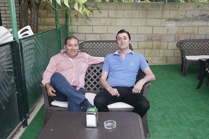 0 García Serrano y Aguilar, en la nueva zona 'Chill out'