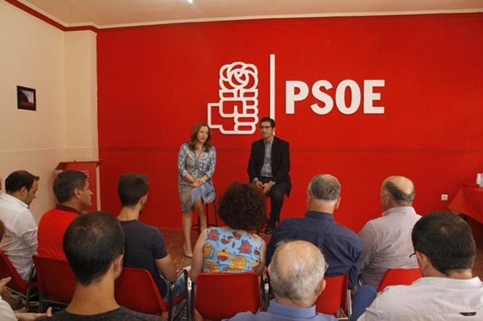 0 Otro momento de la inauguración de la nueva sede de los socialistas en Argamasilla de Calatrava