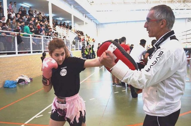 La puertollanera Natalia Vicario se proclama campeona del Open Internacional de Kick Boxin