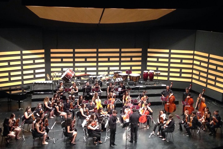 Entrega de orlas y concierto de la banda y orquestas en el final de curso del Conservatorio de Puertollano