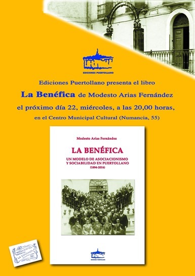 La historia de la Sociedad Ben&eacute;fica La Esperanza de Puertollano en un libro de Modesto Arias