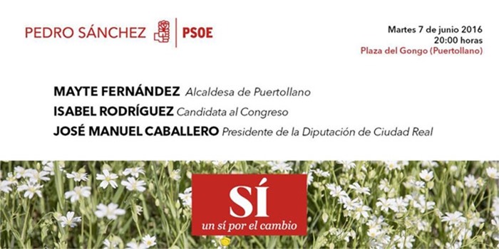 Cartel del mintin de Puertollano
