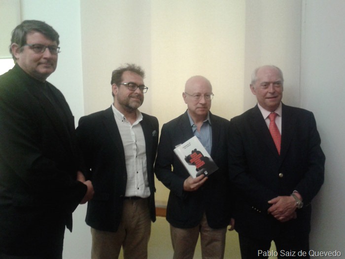 De izquierda a derecha, Bernardo López, Alberto Pertejo, Antonio Carrasco y Cipriano Arteche