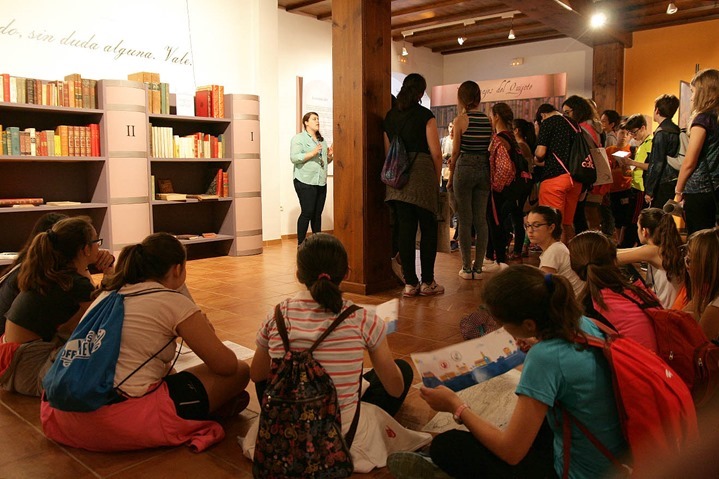 En la exposición 'Los Quijotes de Palmero'