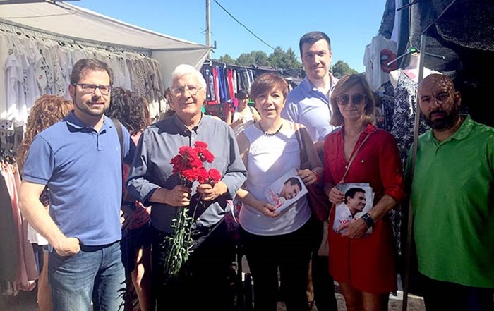 IMAGEN LOS SOCIALISTAS DURANTE EL RECORRIDO