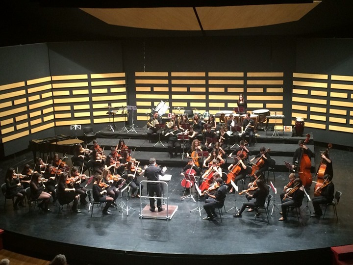 Orquesta Sinf&oacute;nica del Conservatorio de M&uacute;sica.