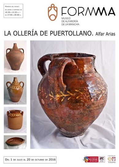 cartel de la exposición del Alfar Arias en Alcázar de San Juan