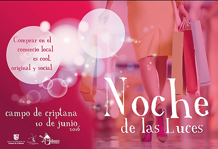 Cartel promocional de la Noche de las Luces