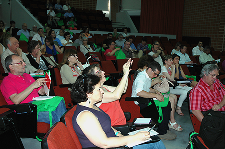 Asistentes a las jornadas que se celebran en el campus de Albacete 