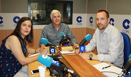 El número dos del PSOE al Congreso de los Diputados por la provincia de Ciudad Real, José María Barreda, en una entrevista en la cadena COPE