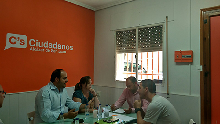 Un momento de la reunión celebrada esta mañana en Ciudad real