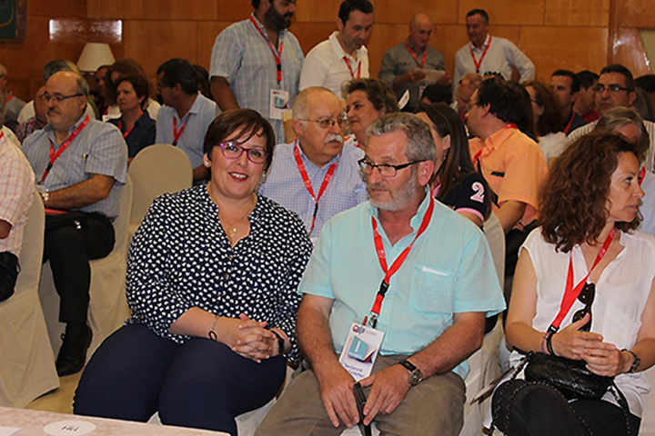 La delegada de la Junta de Comunidades de Castilla-La Mancha en Ciudad Real, Carmen Olmedo, ha asistido al Congreso constituyente de la nueva Federación de Empleados Públicos de UGT de Ciudad Real 