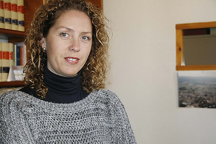 Laura Dominguez es la responsable del área de igualdad en el ayuntamiento de Argamasilla de Calatrava