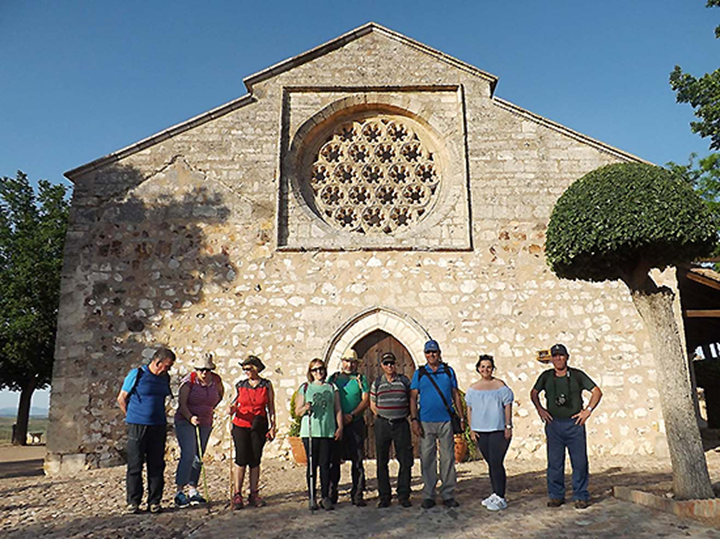 Posando en la anterior ruta, entre Alarcos y La Posadilla