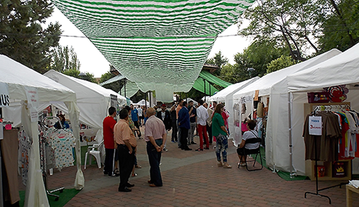 Vista de la feria celebrada este fin de semana