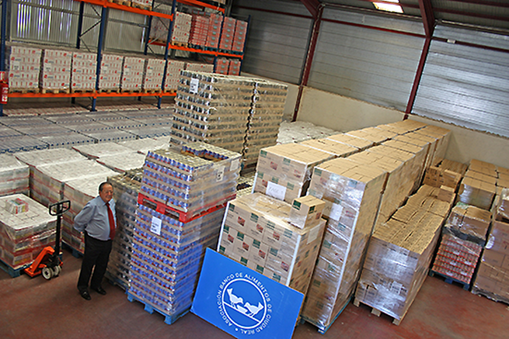 Almacén del Banco de Alimentos