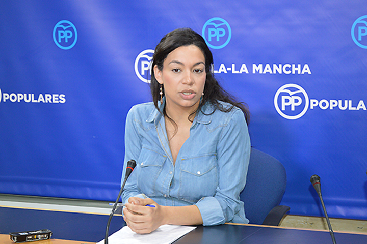 Foto de archivo de la diputada regional del PP, Claudia Alonso