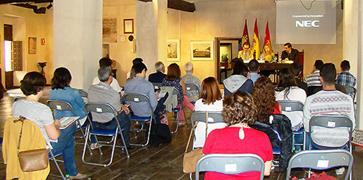 Un momento de la presentación del curso