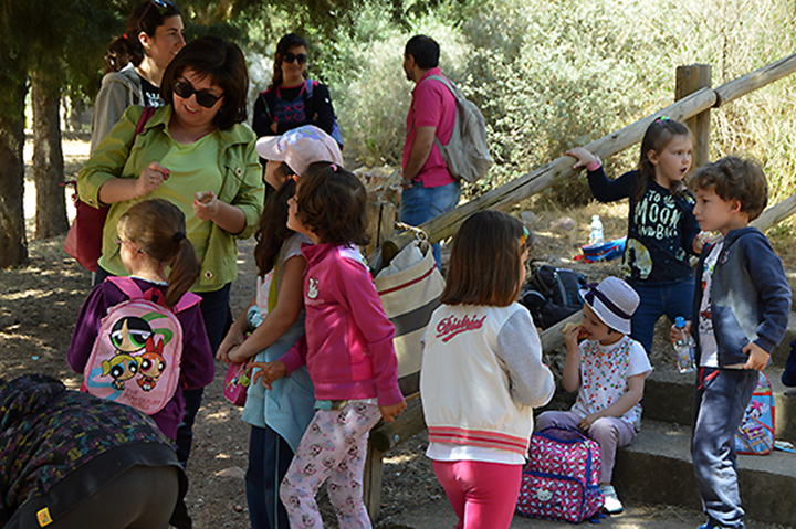 Escolares de la pedanía Las Casas han visitado el parque de La Atalaya