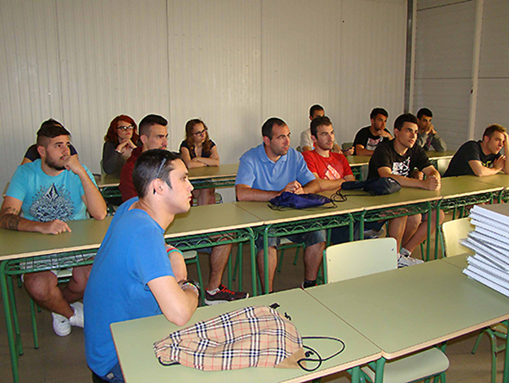 Asistentes al curso inaugurado hoy en Quintanar de la Orden