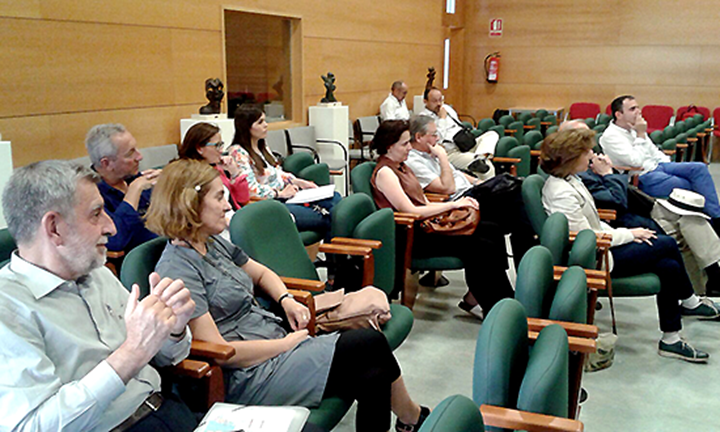 Asistentes al seminario sobre urbanismo que se presentó ayer en Albacete