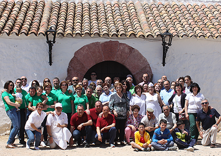 Asistentes a la jornada de convivencia celebrada en San Antón