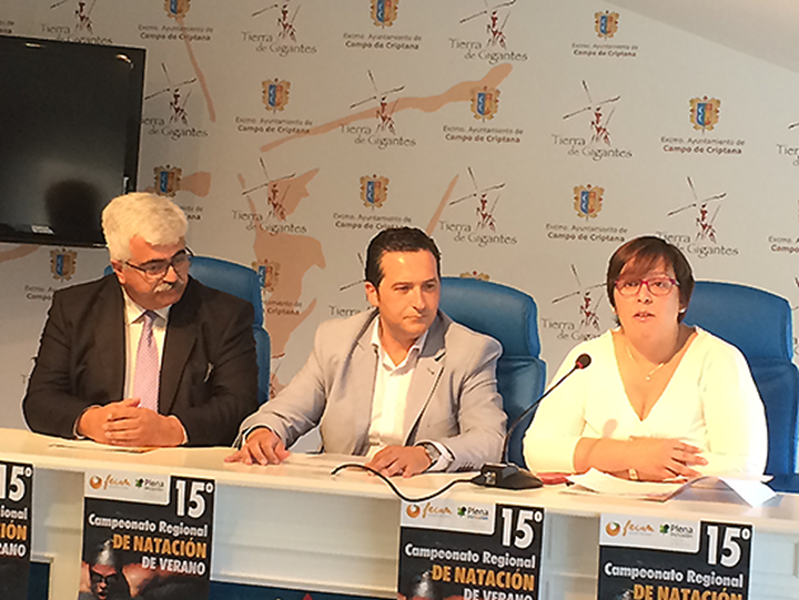 La delegada de la Junta de Comunidades de Castilla-La  Mancha en Ciudad Real, Carmen Olmedo, ha participado en la presentación del Campeonato Regional de Deporte Inclusivo que organiza FECAM