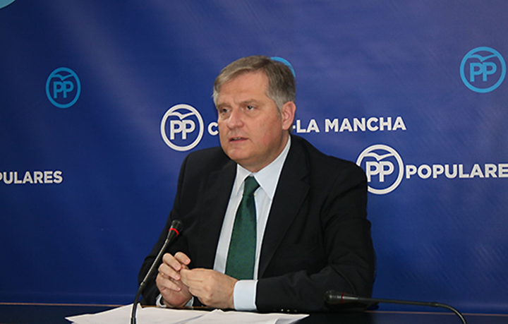 Foto de archivo del portavoz del Grupo Parlamentario Popular en las Cortes de Castilla-La Mancha, Francisco Cañizares