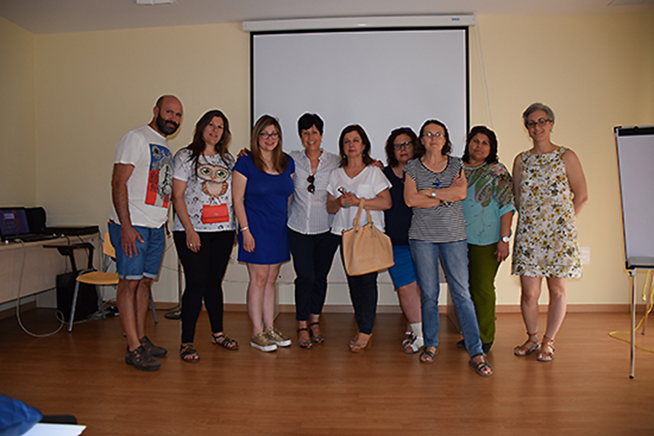 Algunas de las personas que han participado en el taller