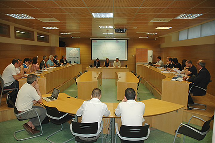 Jornada de trabajo en el Campus de Excelencia Internacional de la Universidad de Castilla-La Mancha 