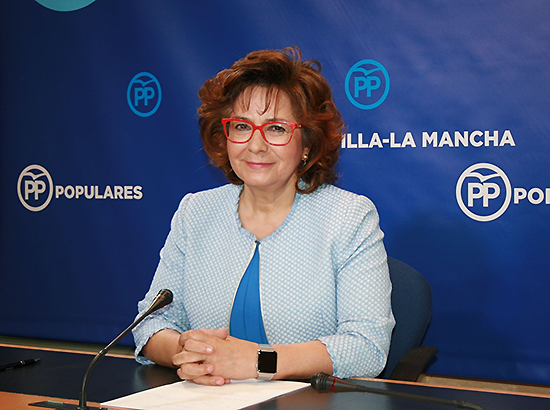 Foto de archivo de la portavoz del Partido Popular de Castilla-La Mancha, Carmen Riolobos