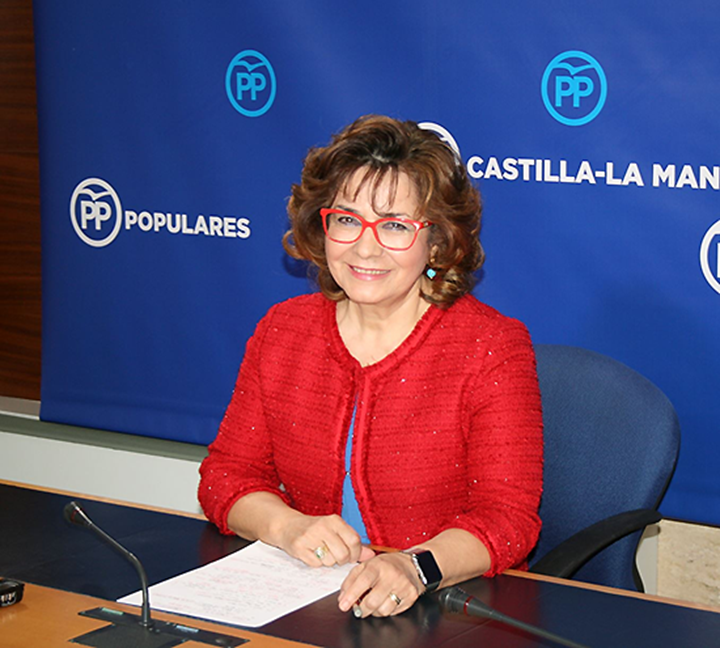 Foto de archivo de la portavoz del Partido Popular de Castilla-La Mancha, Carmen Riolobos