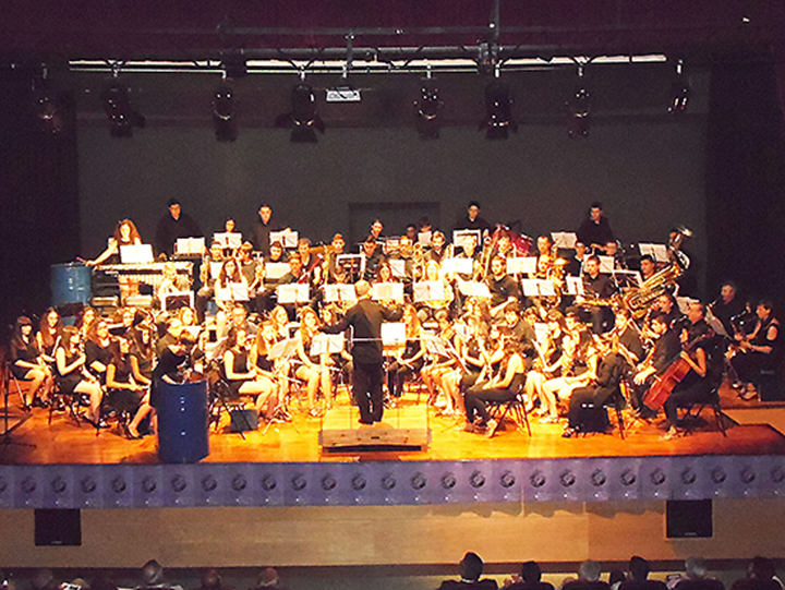 Un momento del concierto de clausura del festival