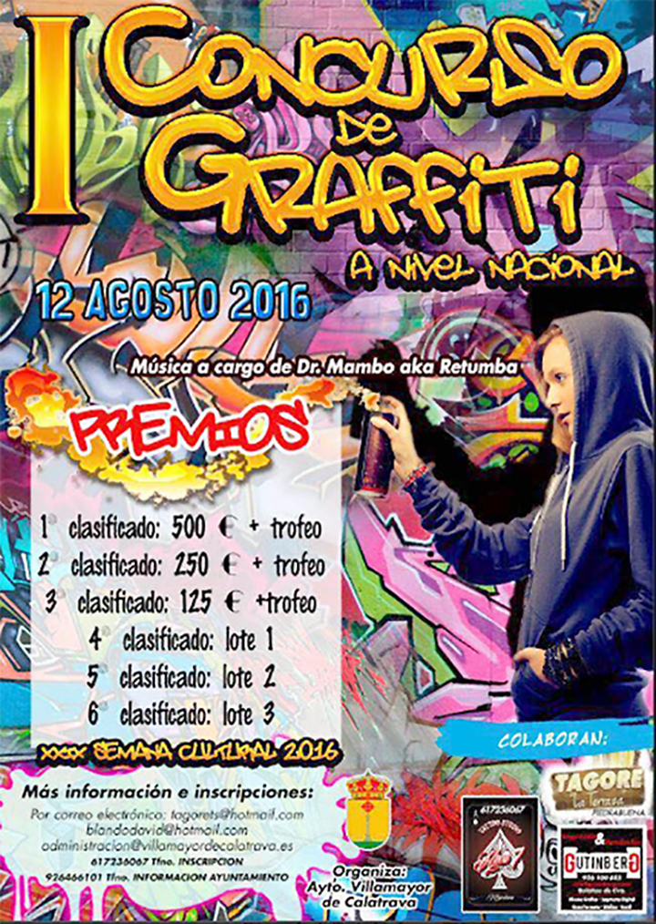 Cartel promocional del concurso