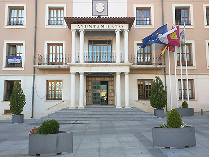 Fachada del ayuntamiento de Socuéllamos