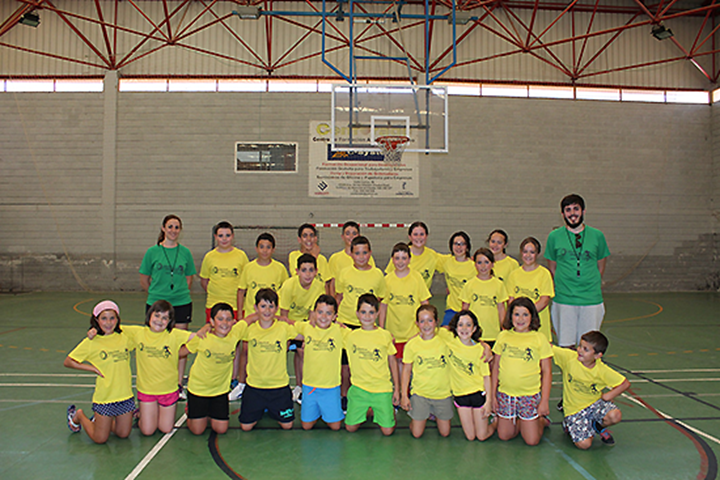 Jóvenes participantes en el Clínic