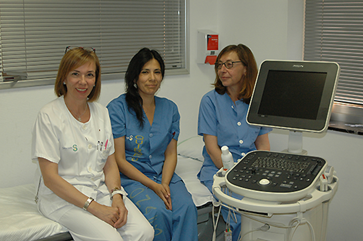 En la imagen, las profesionales del Área de Cirugía Vascular del Hospital General Nuestra Señora del Prado, de Talavera de la Reina.