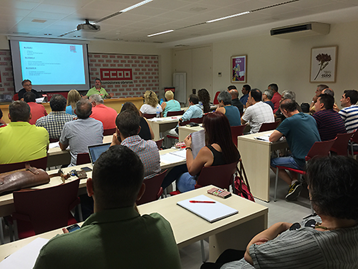 Asistentes a las jornadas celebradas esta mañana en Toledo