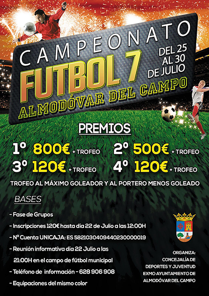 Cartel informativo del torneo