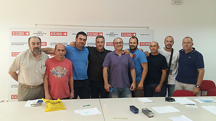 La sección sindical de Geacam se ha reunido con responsables de CCOO - Industria de C-LM