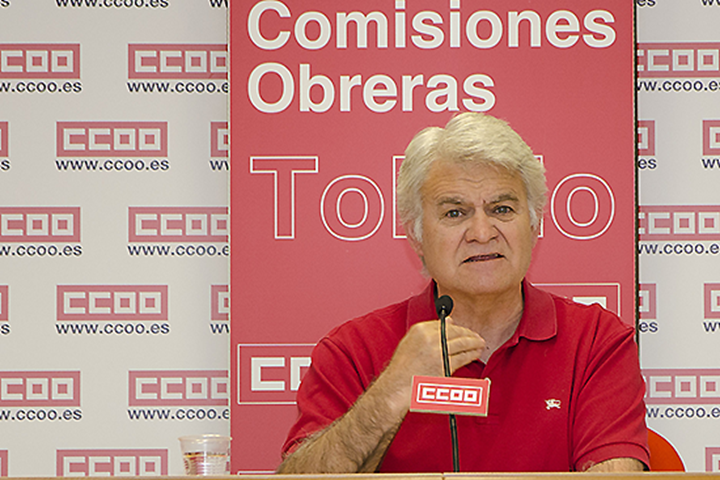 José Luis Gil es el cecretario general de CCOO C-LM