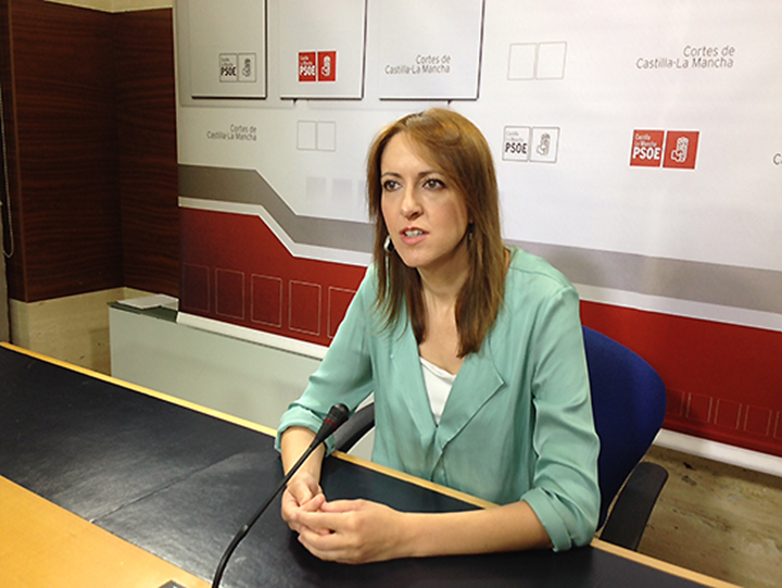La vicesecretaria y portavoz del PSOE de Castilla-La Mancha, Cristina Maestre, ha hablado en nombre del partido