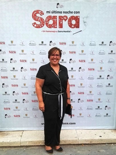 Carmen Olmedo en estreno musical Sara Montiel 1