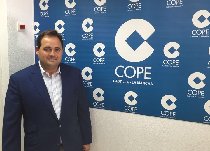Francisco Núñez tras la entrevista en COPE CLM, 190816