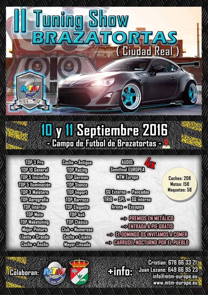 Cartel II Tuning Show Brazatortas 2016