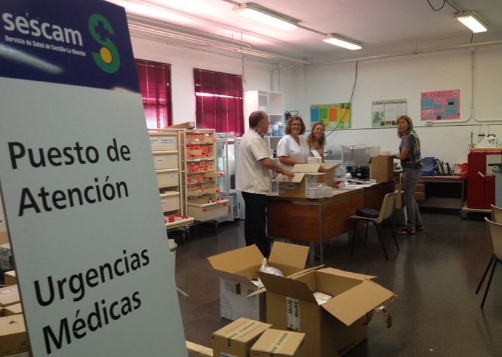 FOTONOTASANIDAD. Punto de Urgencias Feria de Albacete