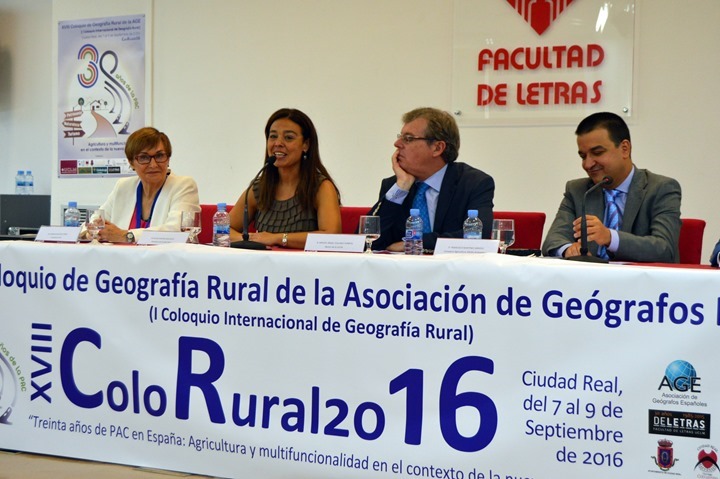 INAUGURACION COLOQUIO GEOGRAFIA RURAL