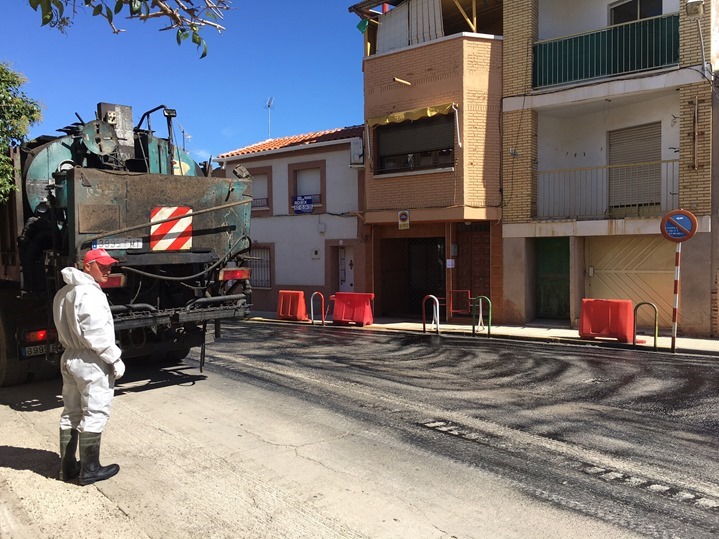 Imagen de los trabajos realizados en Argamasilla de Calatrava