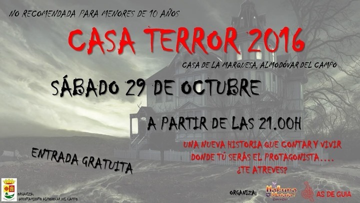 cartel casa del terror